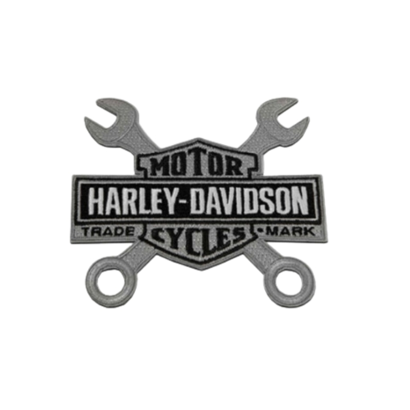Wrenches Bar & Shield Logo Patch