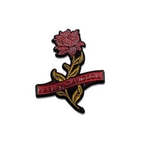 Dark Bloom H-D Metal Pin