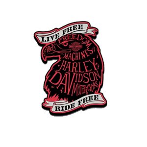 Shadow Eagle Metal Pin