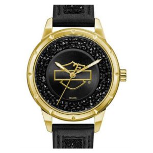 Women’s Black Sparkles Bulova Watch