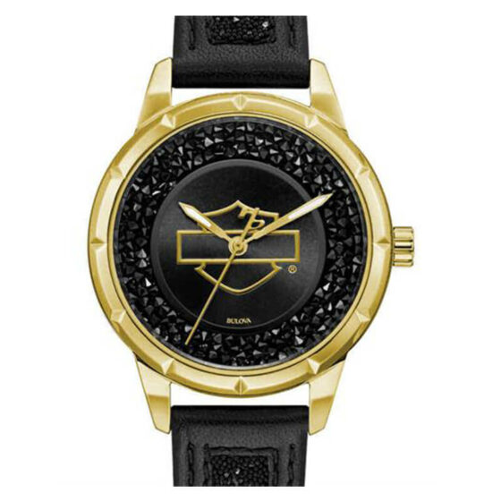 Women’s Black Sparkles Bulova Watch