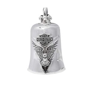 Soaring Eagle Bar & Shield Ride Ball – Silver Finish