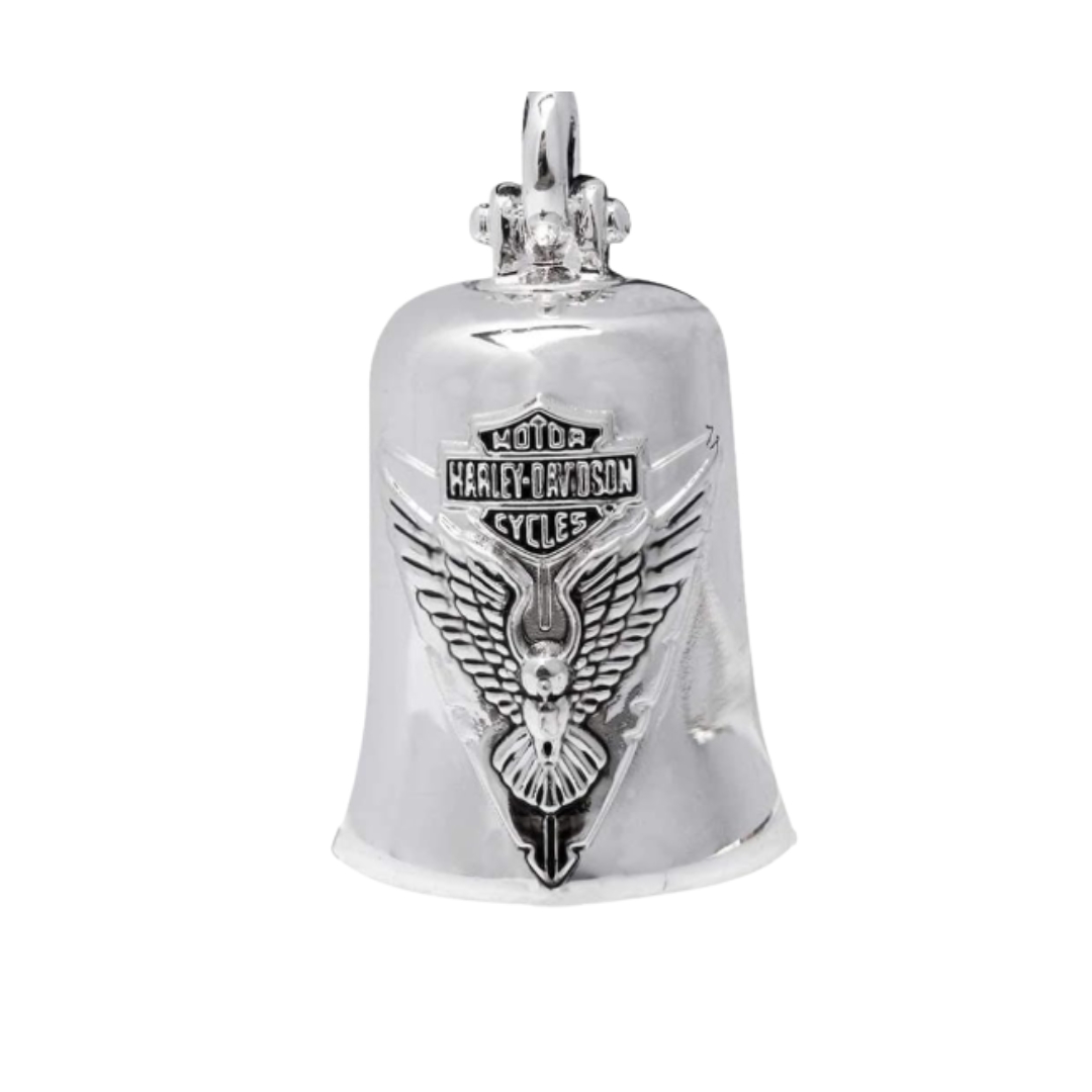 Soaring Eagle Bar & Shield Ride Ball – Silver Finish
