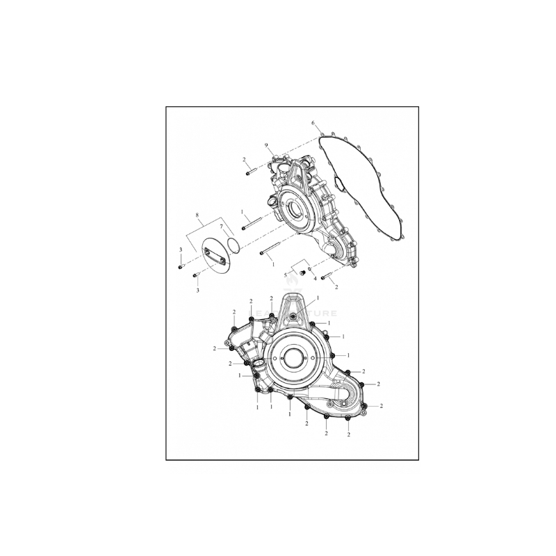 Manifold To Crankcase Gasket Manifold To Crankcase Gasket