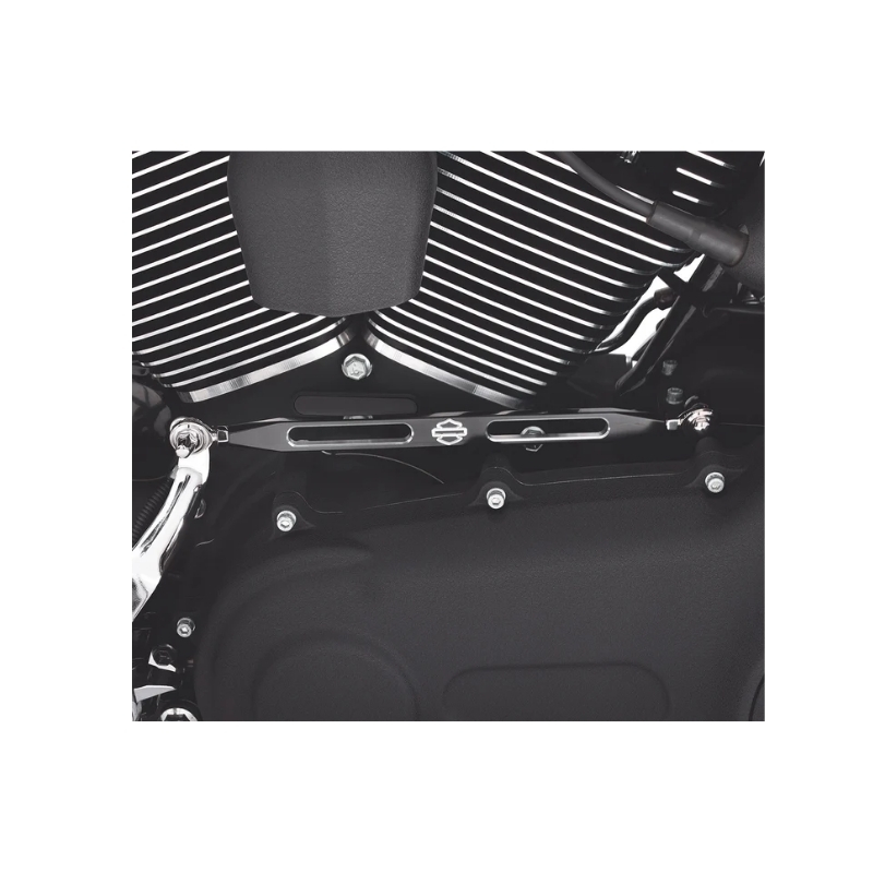 Slotted Black Anodized Gear Shift Linkage