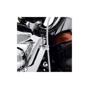 Chrome Clutch Cable Clip