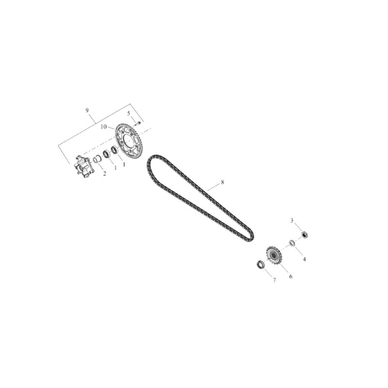 128 Link – 530 Rear Chain Drive 128 Link – 530 Rear Chain Drive