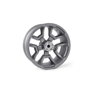 Rear Wheel Kit with Split 5-Spoke Design in Grey, 18-inch