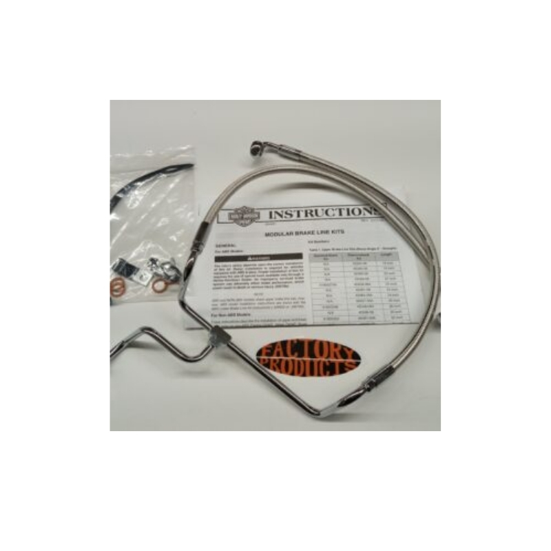 Lower Brake Line Kit for ABS-equipped models Lower Brake Line Kit for ABS-equipped models