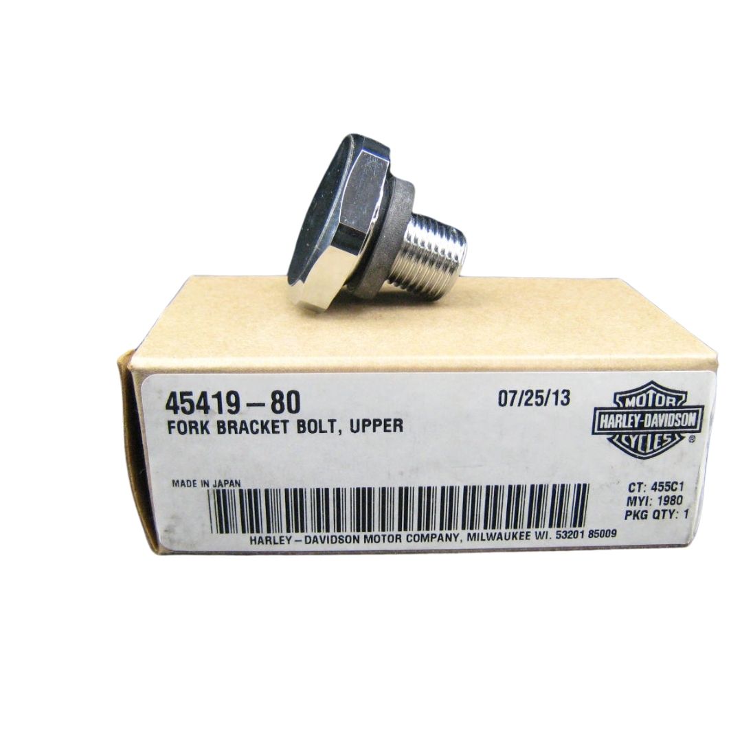 Fork Tube Upper Bracket Bolt