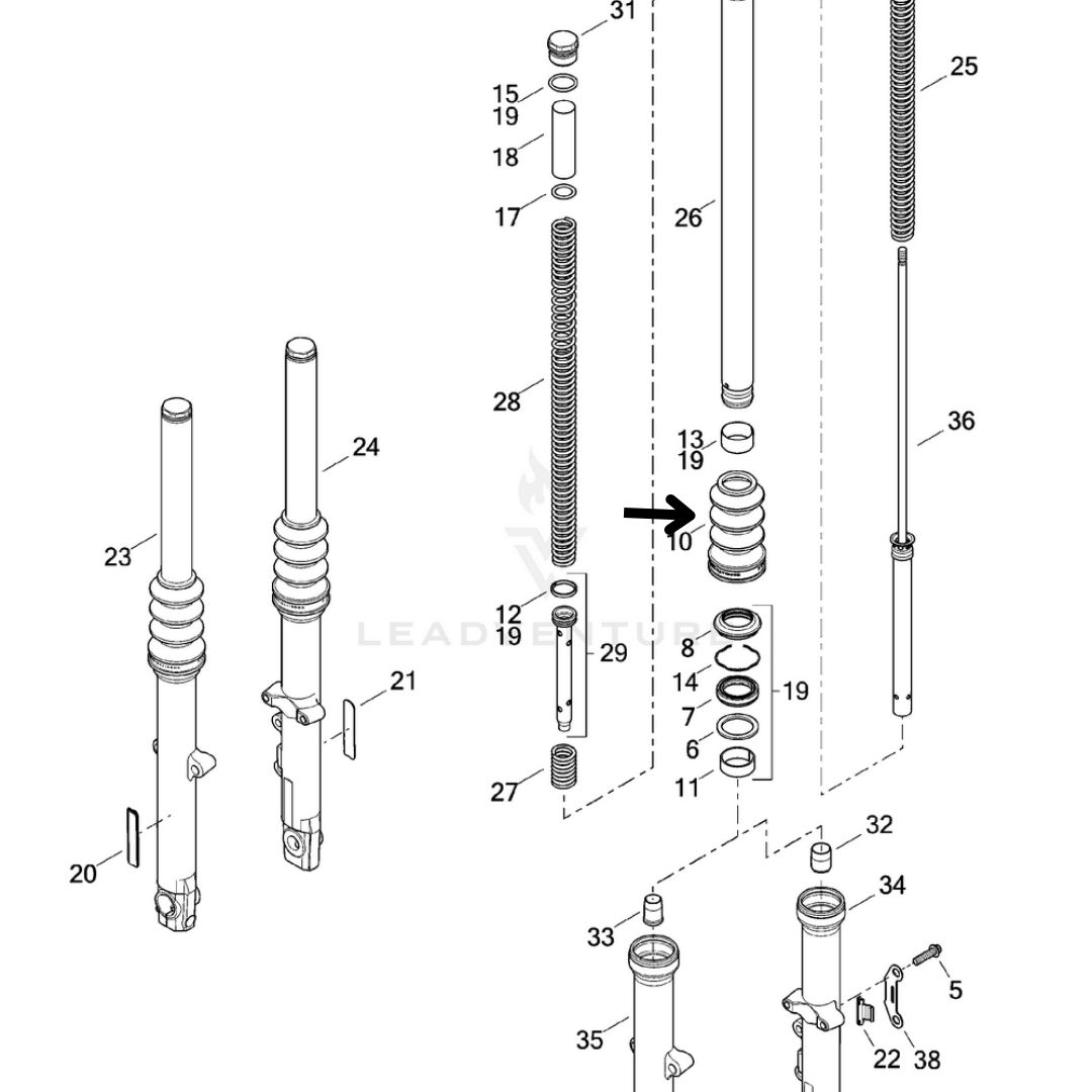 Fork Gaiter