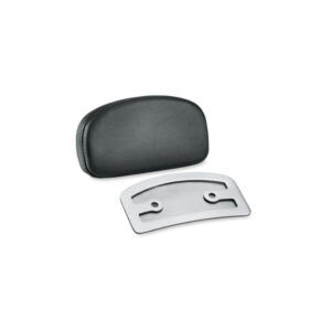 Smooth Short Rail Backrest Pad Chrome