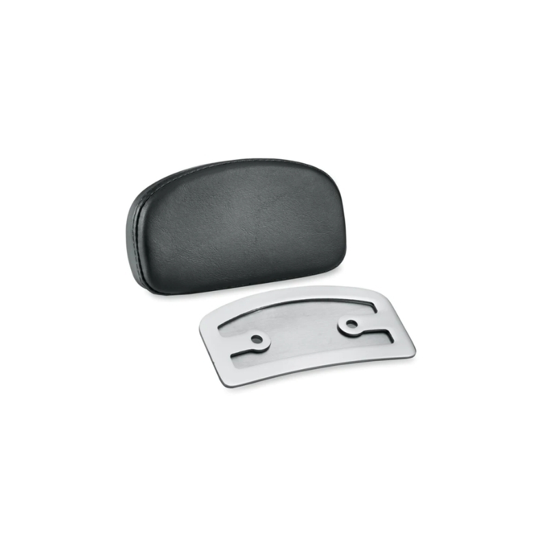 Smooth Short Rail Backrest Pad Chrome Smooth Short Rail Backrest Pad Chrome