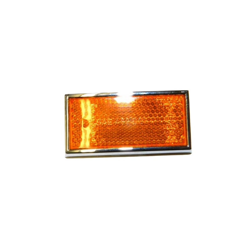 Framed Amber Reflector