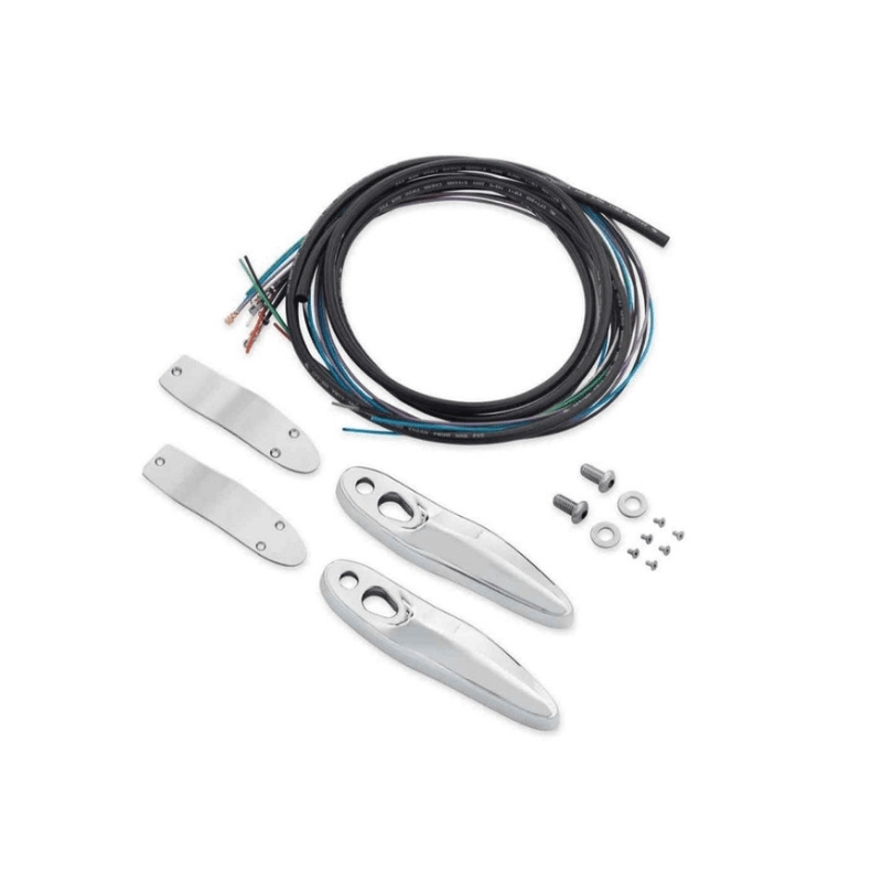 Rear Turn Signal/License Plate Relocation Kit, Chrome Rear Turn Signal/License Plate Relocation Kit, Chrome