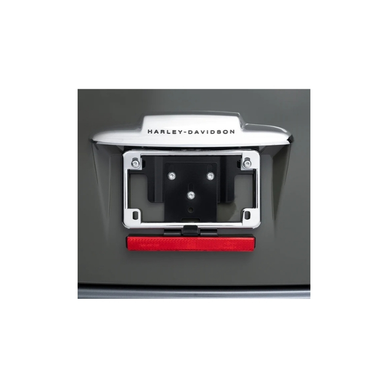 Chrome License Plate Frame Kit