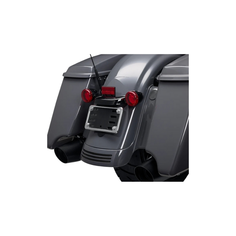 Chrome License Plate Frame Kit