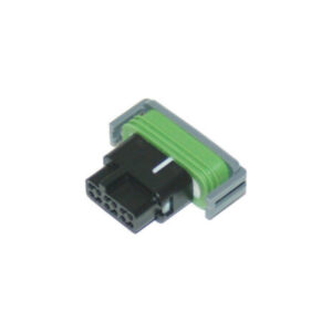 Housing: 12-Way: Socket Black