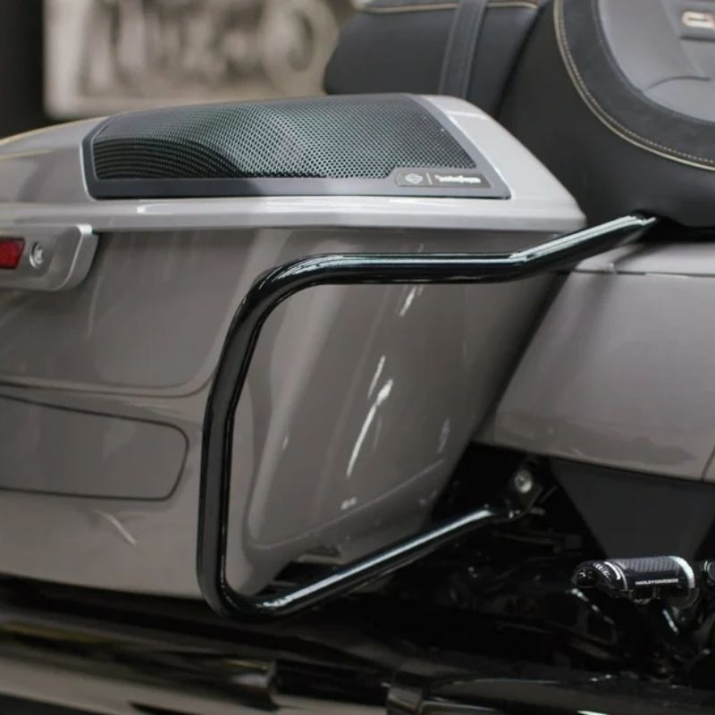 Gloss Black Rear Saddlebag Guards