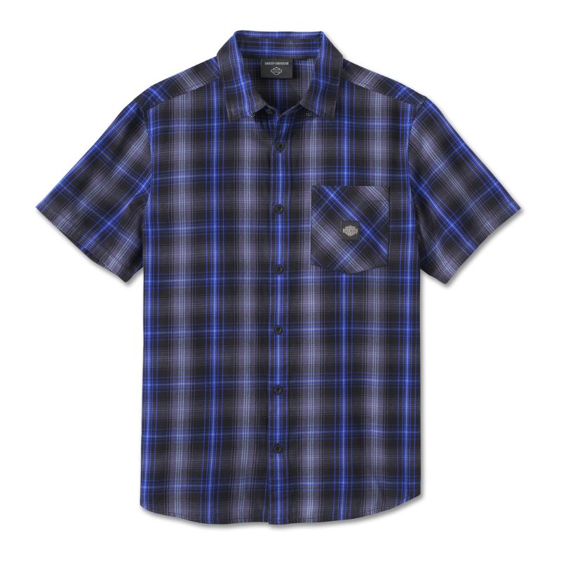 Men's Staple Short Sleeve Shirt - Plaid