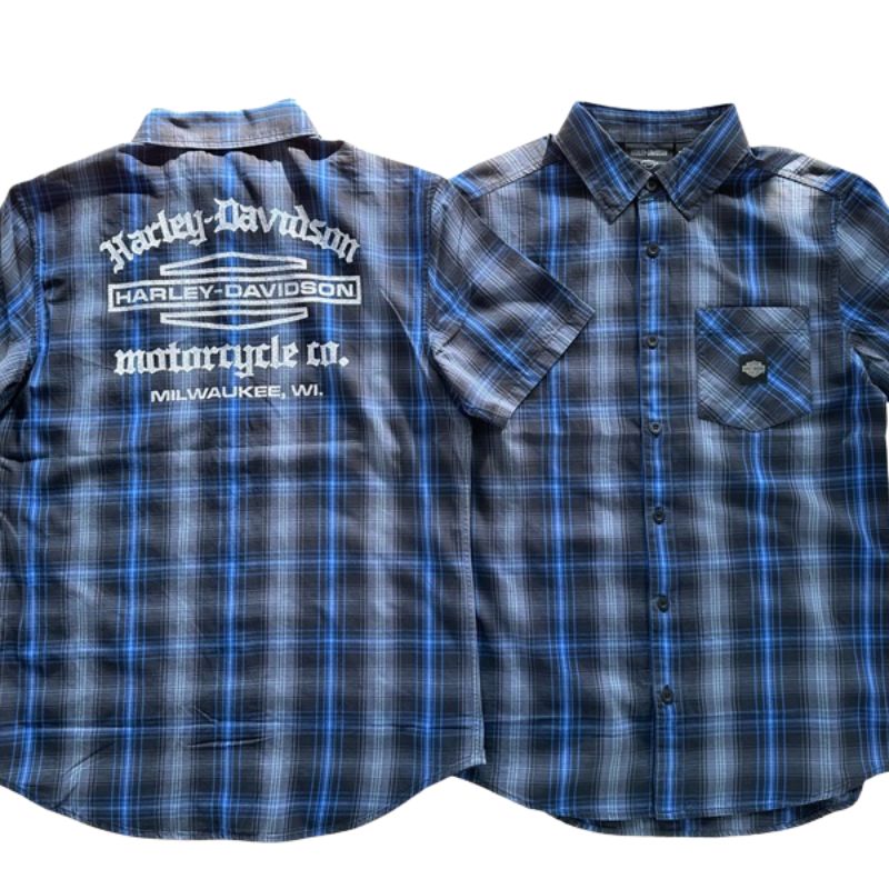 Men's Staple Short Sleeve Shirt - Plaid