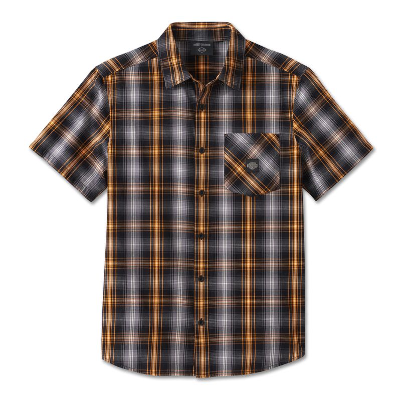 Men's Staple Short Sleeve Shirt - Plaid