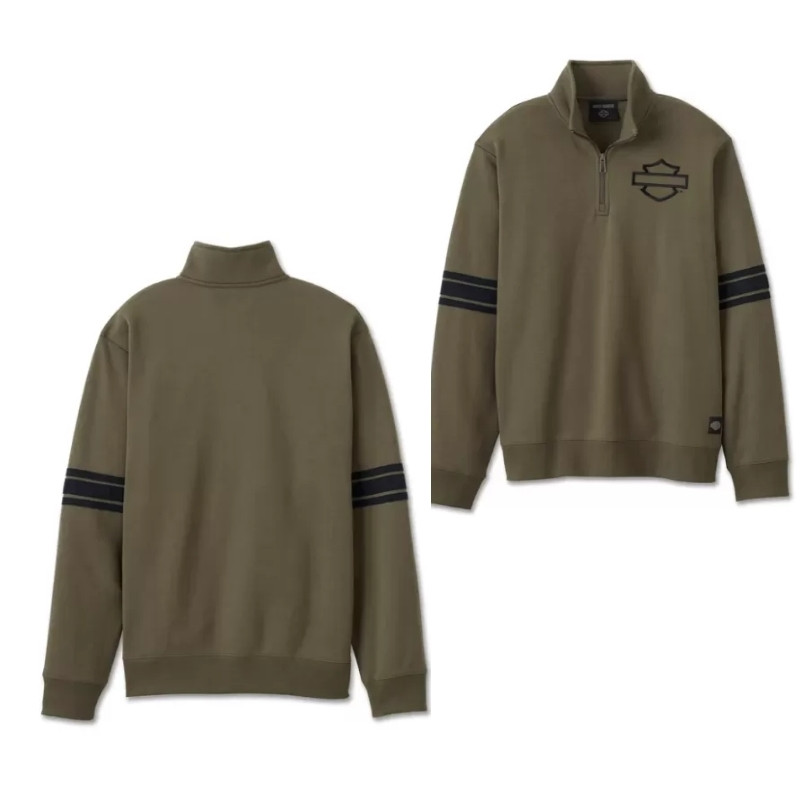 Bar & Shield 1/4 Zip Fleece