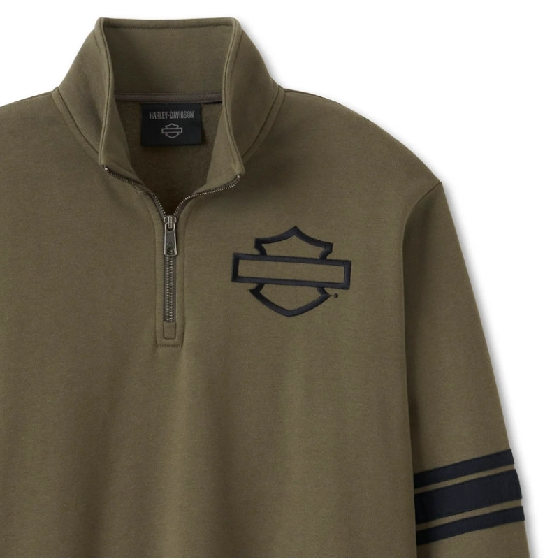 Bar & Shield 1/4 Zip Fleece