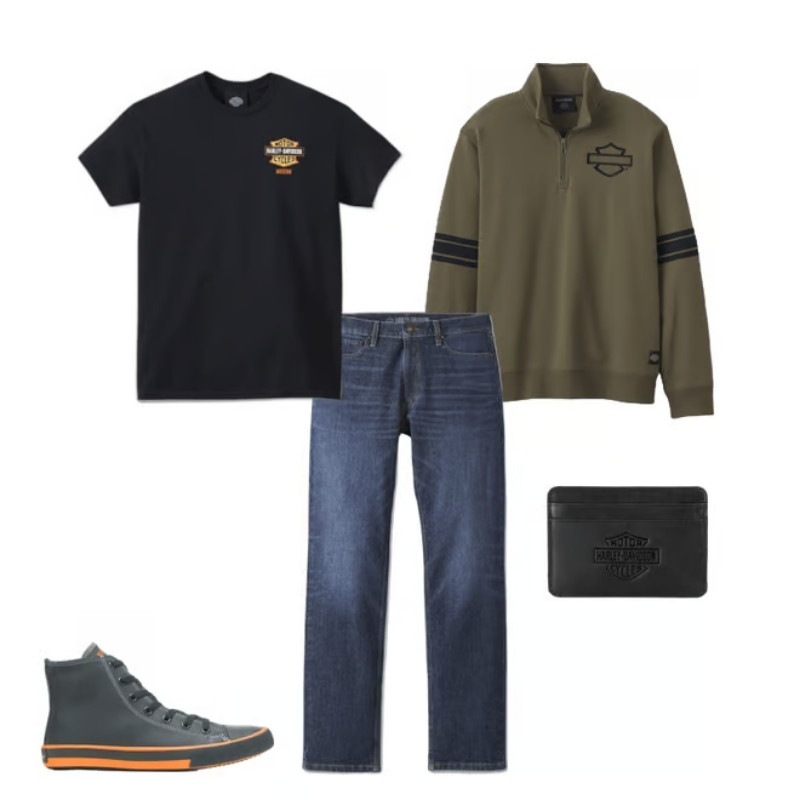 Bar & Shield 1/4 Zip Fleece