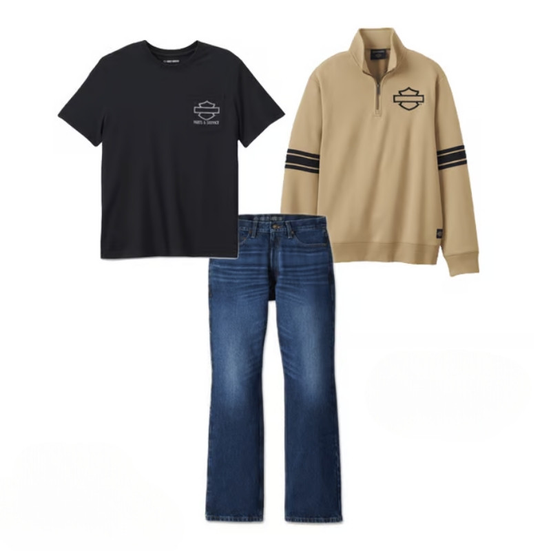 Bar & Shield 1/4 Zip Fleece