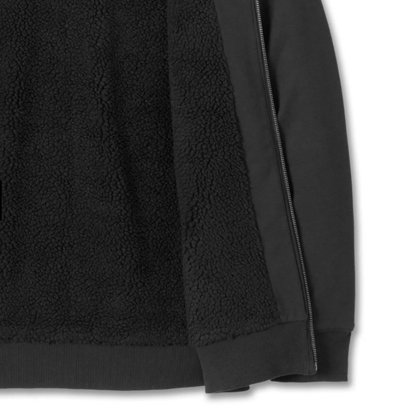 Bar & Shield Sherpa Full Zip Hoodie