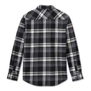 Men's Bar & Shield Flannel Shirt - Plaid