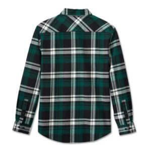Men's Bar & Shield Flannel Shirt - Plaid