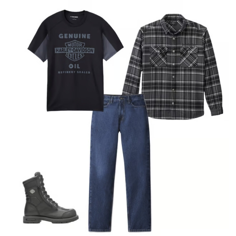 Men's Premium Overshirt - Plaid