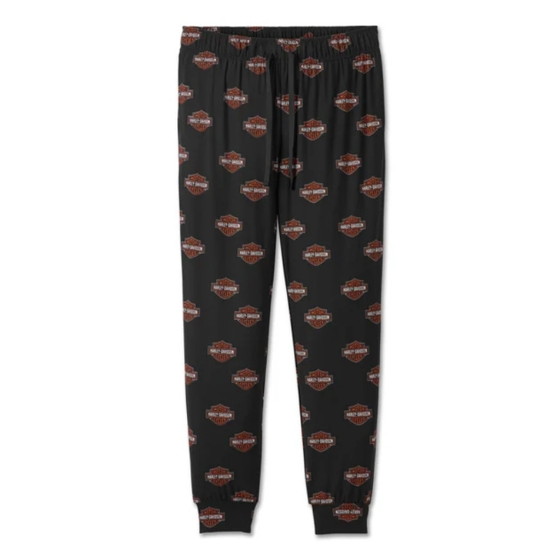 Women's Bar & Shield Long Sleeve Pajama Set
