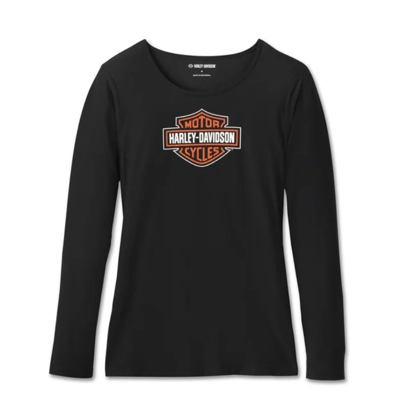 Women's Bar & Shield Long Sleeve Pajama Set