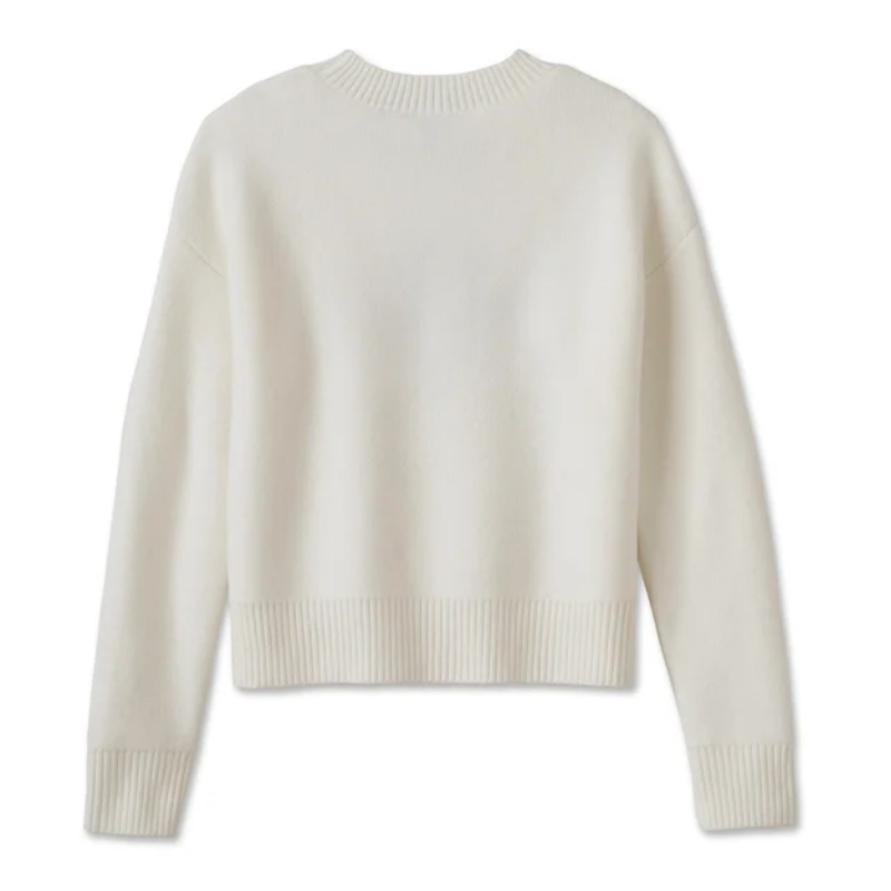 Women's Open Bar & Shield Sweater