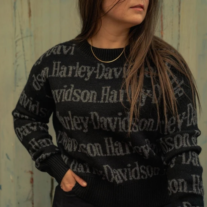 Women's Repeat Print Sweater