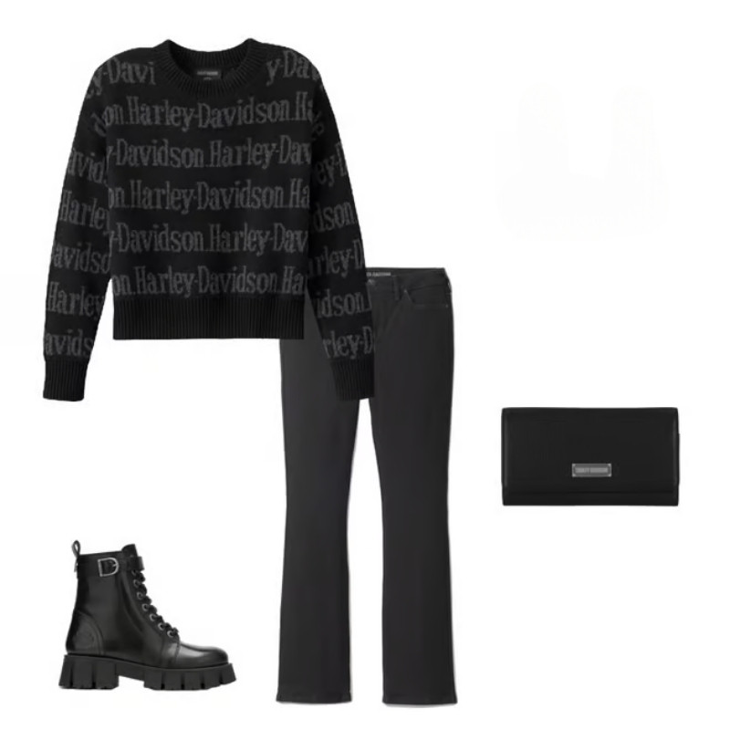 Women's Repeat Print Sweater
