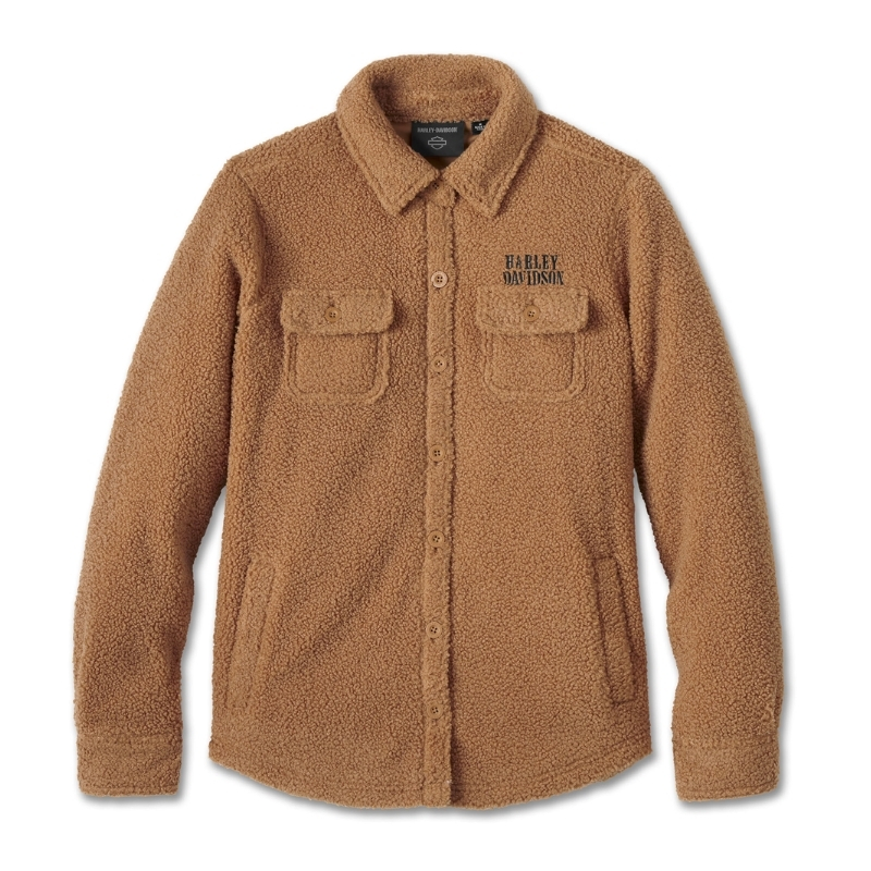 Women's Sherpa Shirt Jacket