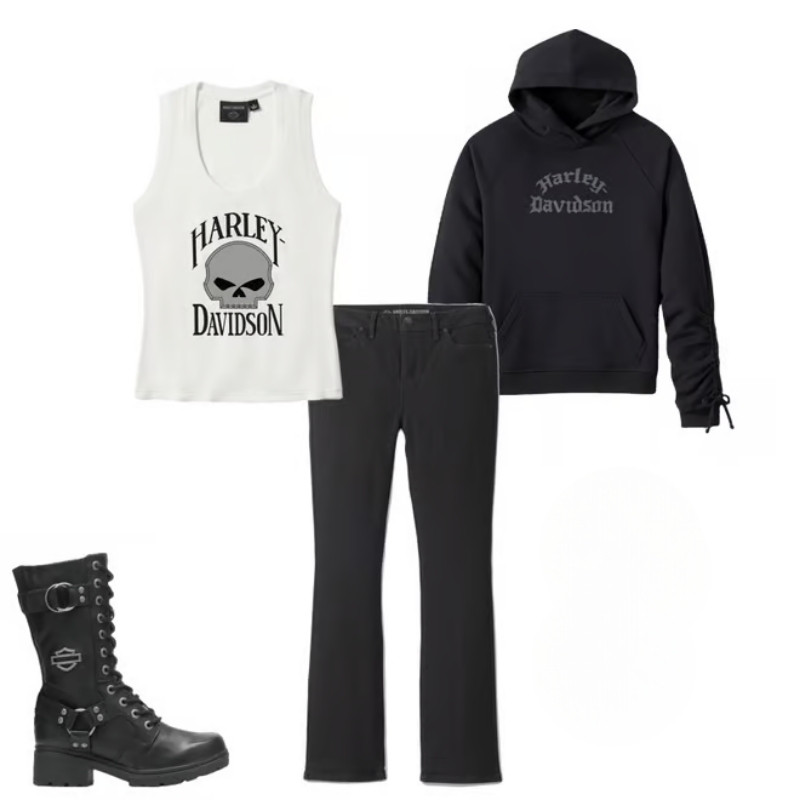 Women's Wild Cat Bar & Shield Raglan Hoodie