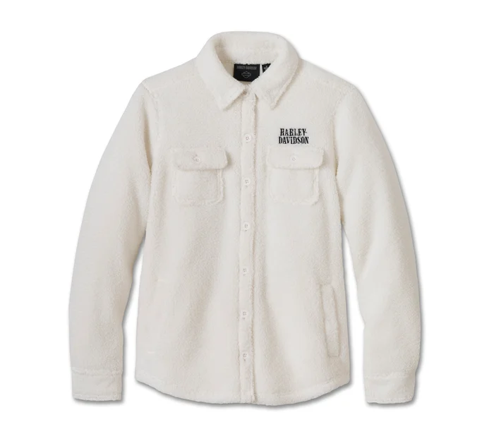 Women's Sherpa Shirt Jacket