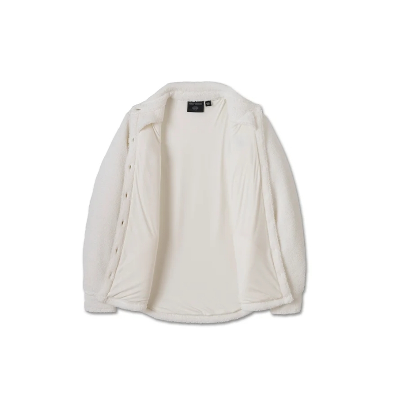 Women's Sherpa Shirt Jacket