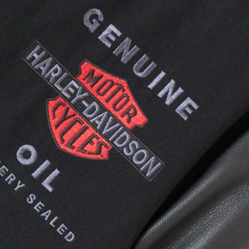 Men's V-Twin Varsity Leather Jacket