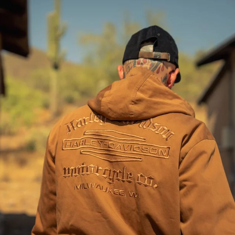 Bar & Shield Workwear Hooded Jacket