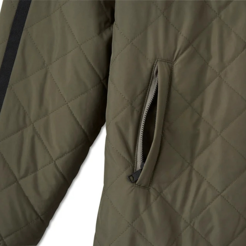 Women's Reversible Quilted Sherpa Coat
