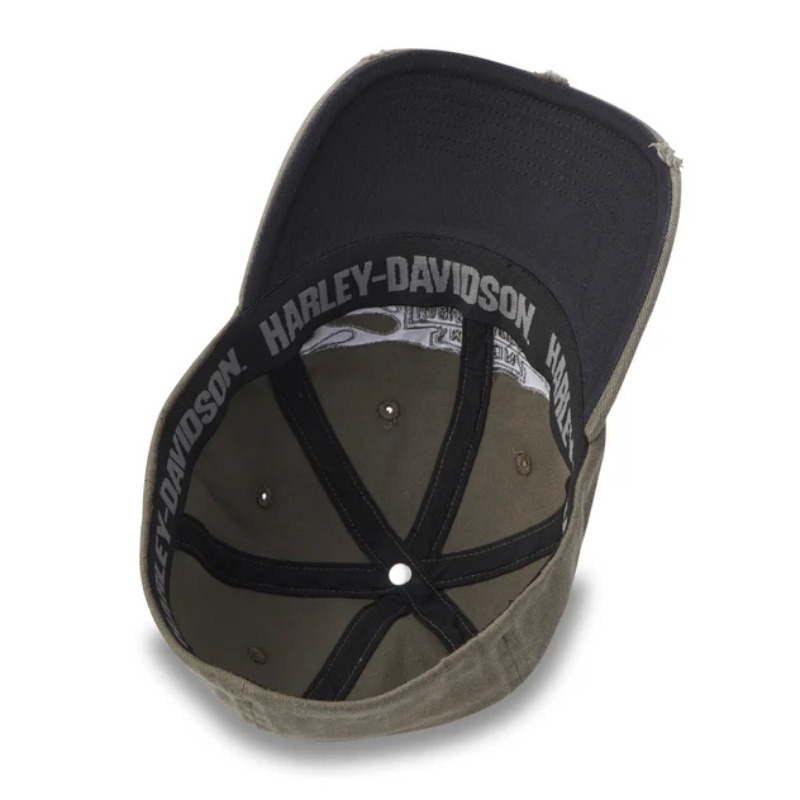 Flying Lap Distressed Stretch-Fit Cap