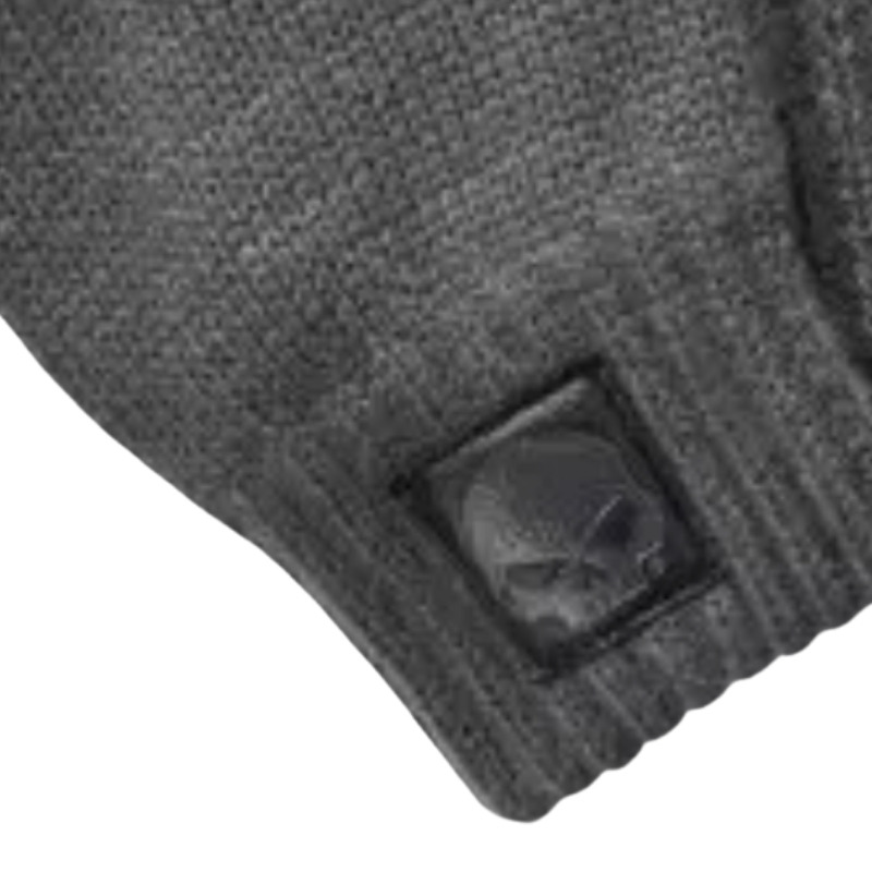 Willie G Skull Beanie and Glove Gift Set