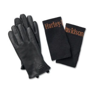 Women's 3-in-1 Leather Gloves