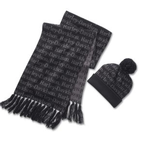 Women's Beanie and Scarf Gift Set